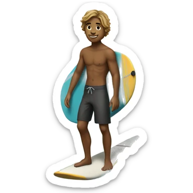 Surfer Boy sticker