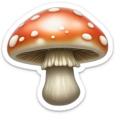 Atomic shroom sticker