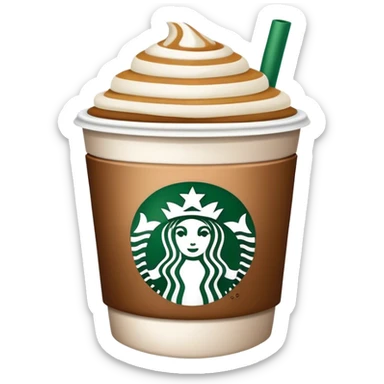 Starbucks coffee sticker