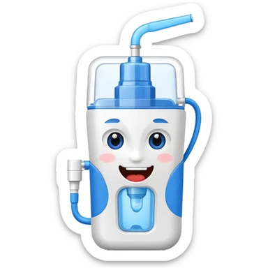 oral irrigator sticker