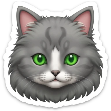 Un chat mignon sticker