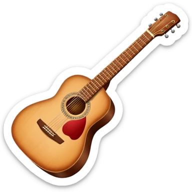 Guitar sticker