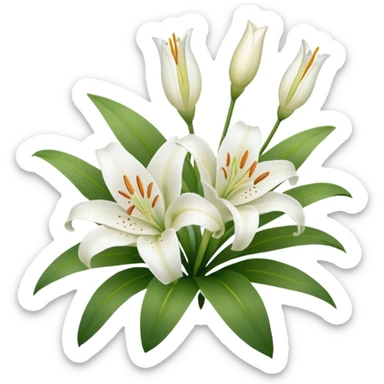 Lilies  sticker