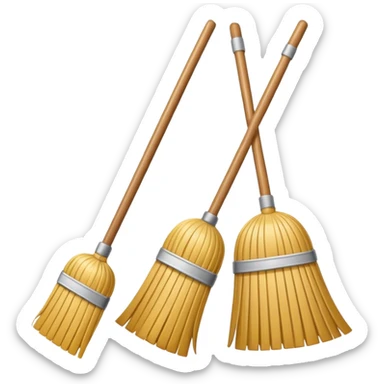 mop broom sticker
