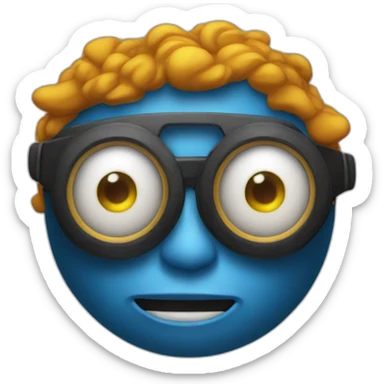 One eyed cyclops drummer sticker