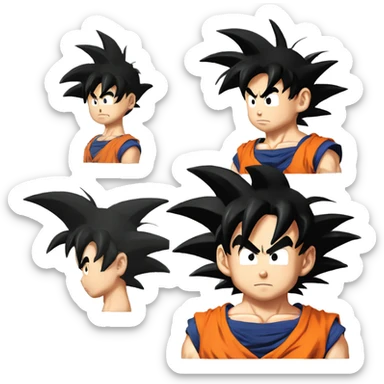 Goku dragon ball z sticker