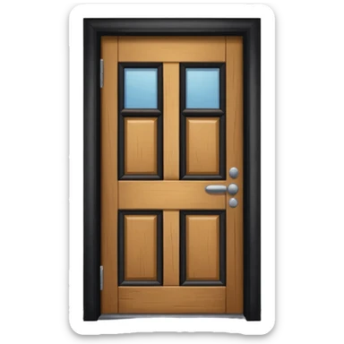 door in school sticker