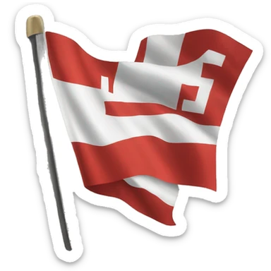 warsaw flag sticker