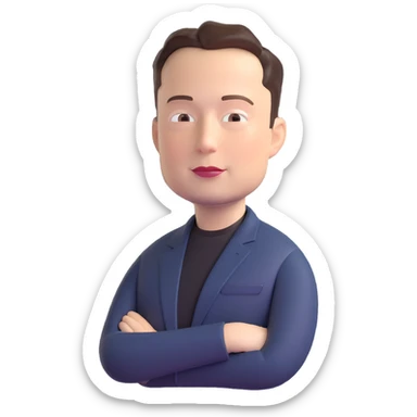 Elon musk sticker