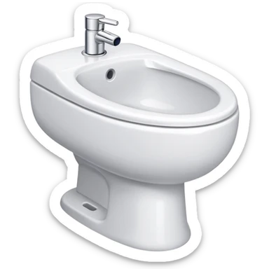 bidet sticker