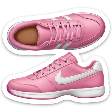 pink tennis shoe sticker