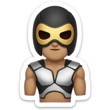 Luchador sticker