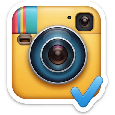 Create me the Instagram verified blue  sticker