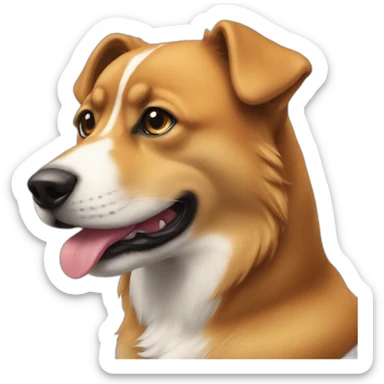 Chat qui manifest contre les chien sticker