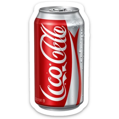 diet coke can sticker