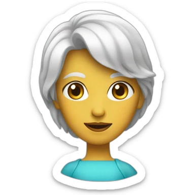 Dame un emojin dónde no le interesa sticker