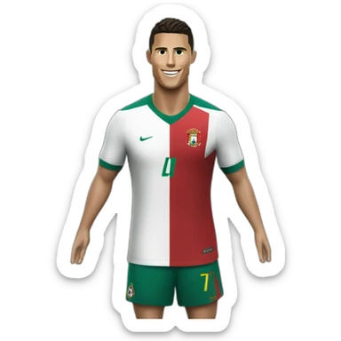 Cristiano ronaldo portugal sticker