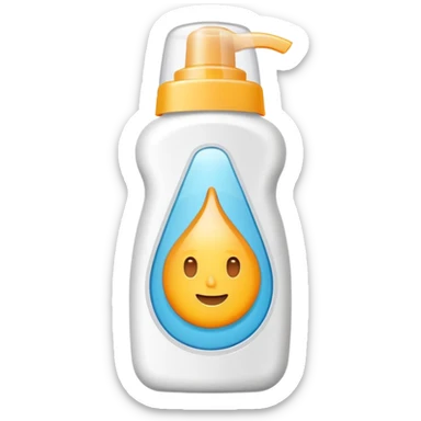 Sunscreen bottle that looks professional and nice and good sticker