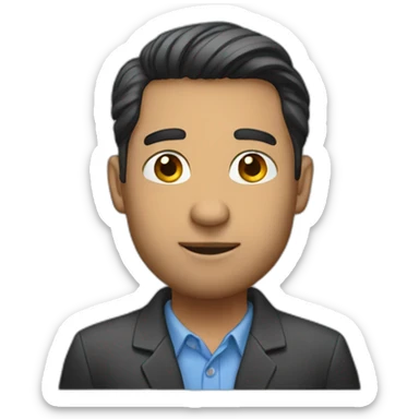 project manager Luis sticker