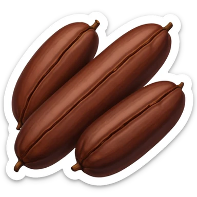 now generate beans of cocoa sticker