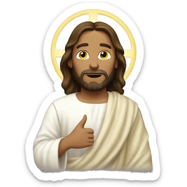 Jesus sticker