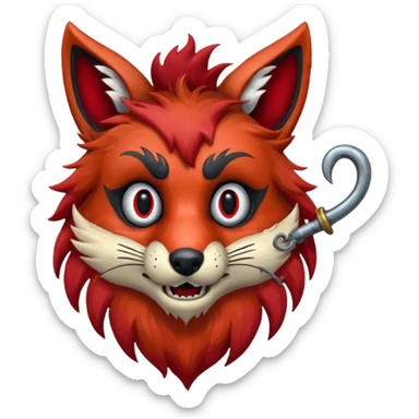 Foxy animatronic  sticker