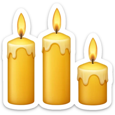 candle sticker