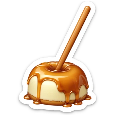 Apple jack stick sticker