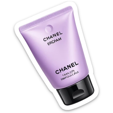 Pale Purple Hand Cream Chanel sticker