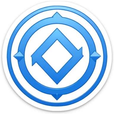 CIRCULO COM SETAS sticker