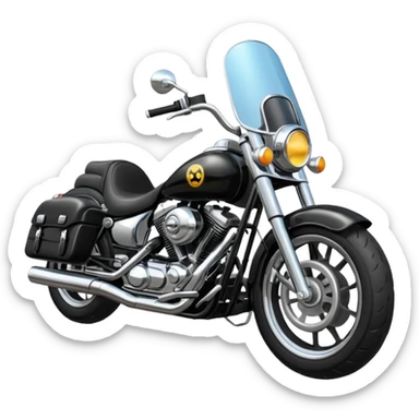 Last ride motorcycle sticker