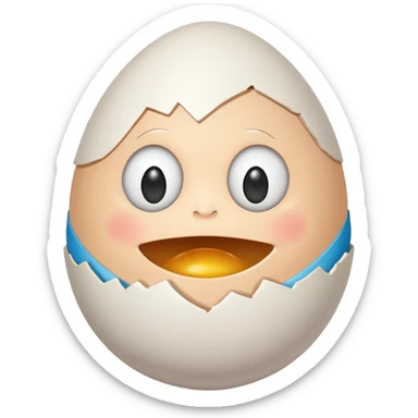 humpty dumpty Nursery Rhyme Character sticker