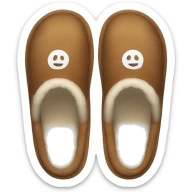 ugg slippers sticker