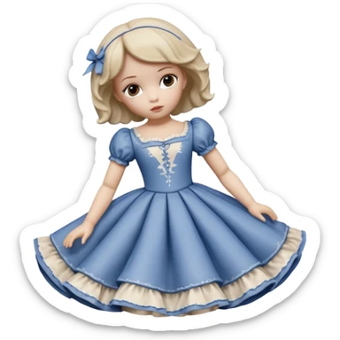 tumbling doll sticker