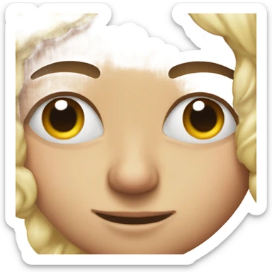 Eye roll emoji but with side eye sticker