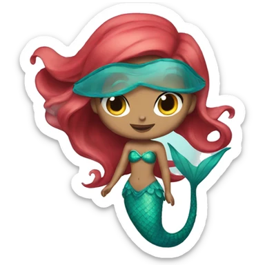 Ariel mermaid  sticker