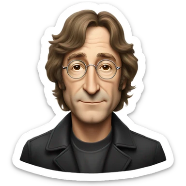 John Lennon  sticker
