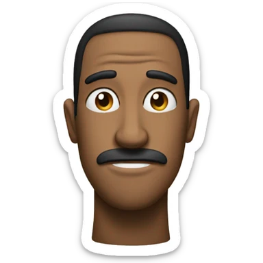 why the long face? (literally) sticker