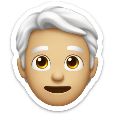 Un mono enamorado sticker