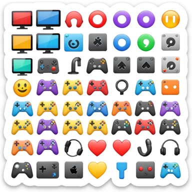 jeux pc phyisique sticker