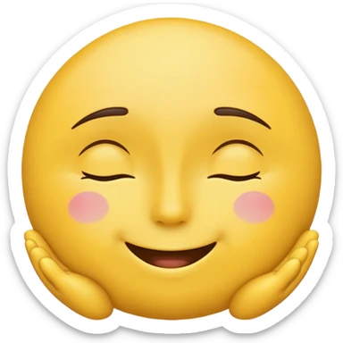 a dreaming emoji sticker