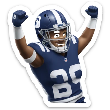 Saquon Barkley td sticker