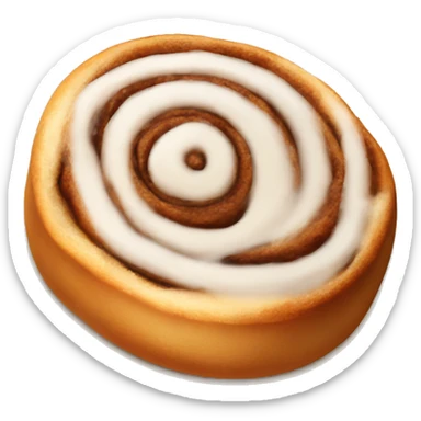 Cinnamon roll sticker