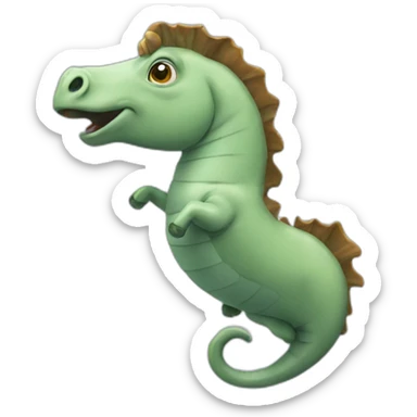 Hippocampe sticker