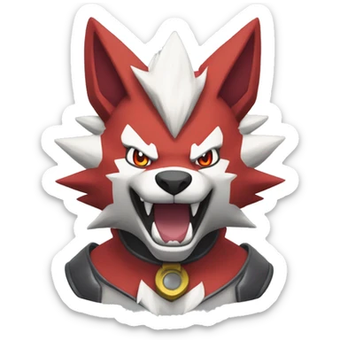  Incineroar Zoroark ZANGOOSE Fakemon sticker