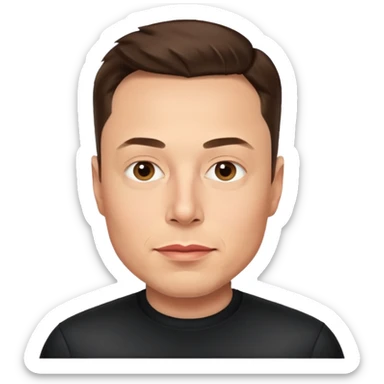 elon musk sticker