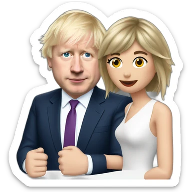 Boris Johnson meet Taylor swift sticker