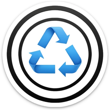 just 2 words "return policy" in circle , no background sticker