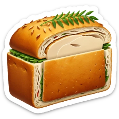 poultry loaf sticker