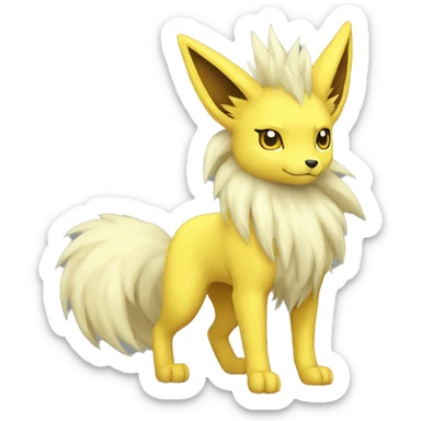 Ninetails-Jolteon full body sticker